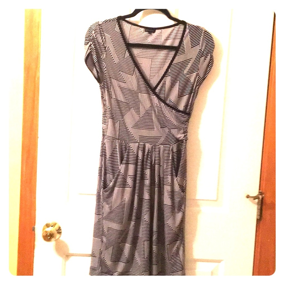 Maurices Black and White Dress